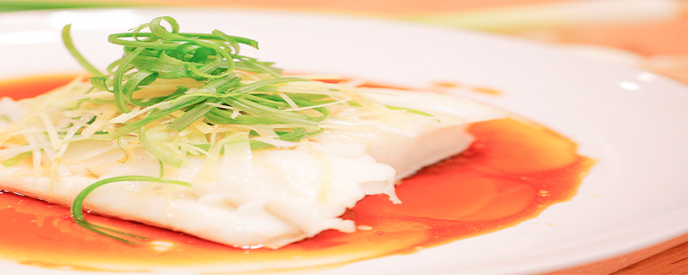 Steamed Cod Fish with Sichuan Vegetable